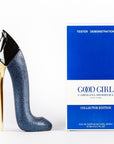 Carolina Herrera Good Girl  Glitter Collector (Scarpa blu) Eau de Parfum 80ml (Tester)