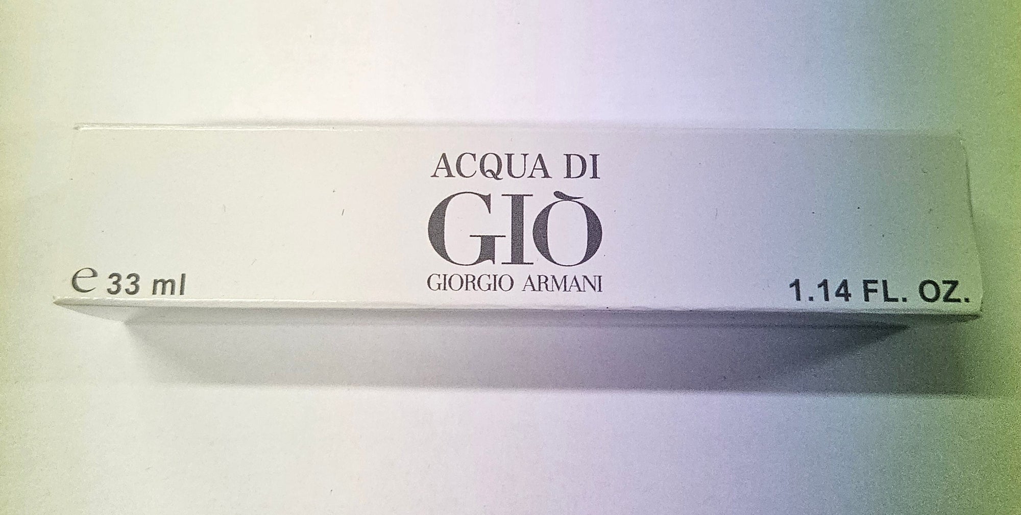 Campioncino armani acqua di gio' eau de toilette 33ml